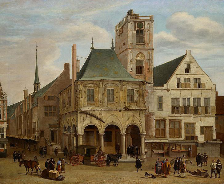 Jacob van der Ulft The old town hall